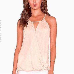 Amanda Uprichard - Pink, 100% Silk Tank